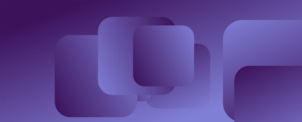 Square shapes composition geometric abstract background. 3D shadow effects and fluid gradients. Modern overlapping forms