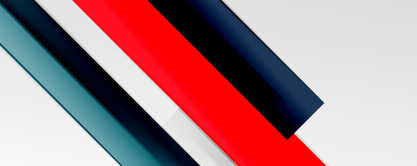 Multicolored lines background. Design template for business or technology presentations, internet posters or web brochure covers