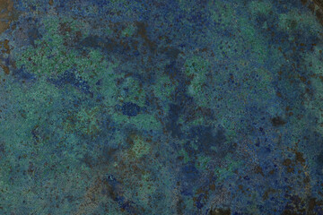 Green Patina metal texture background