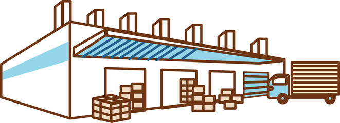 配送センター。