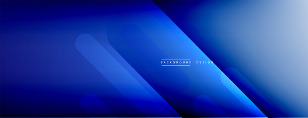 Dynamic lines abstract background. 3D shadow effects and fluid gradients. Modern overlapping forms