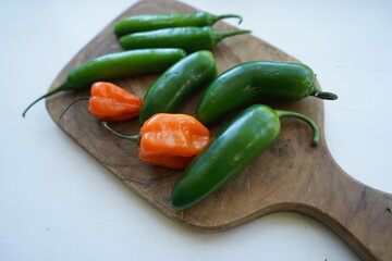 ハラペーニョ　唐辛子　辛い　チリ　メキシコ　スパイシー　野菜　ししとう