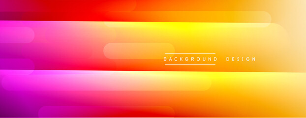Dynamic lines abstract background. 3D shadow effects and fluid gradients. Modern overlapping forms