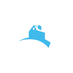 real estate and home business logo icon design template
