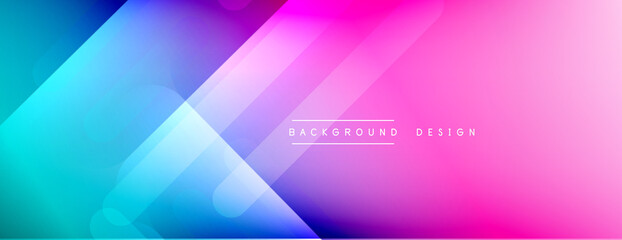 Dynamic lines abstract background. 3D shadow effects and fluid gradients. Modern overlapping forms