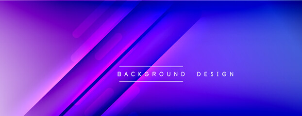 Dynamic lines abstract background. 3D shadow effects and fluid gradients. Modern overlapping forms
