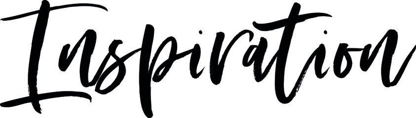 Interested quote. Modern calligraphy text. Vector hand-drawn illustration black and white