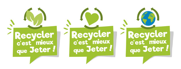 Recycler c'est mieux que jeter !