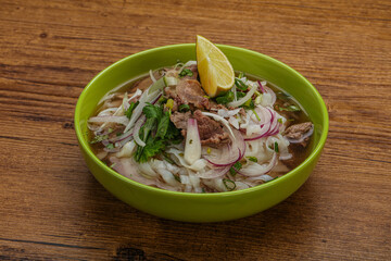 Vietnamese cuisine - Pho Bo soup