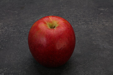 Red sweet tasty apple fruit