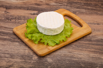 Delicous Brie round soft cheese