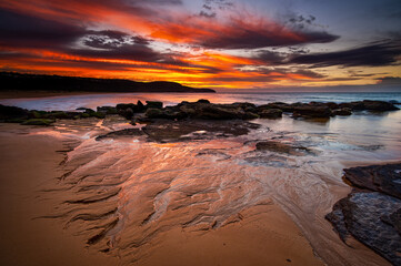 Sunrise on the beach