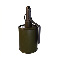 Realistic 3D Render of WW2 Soviet Hand Grenade RG-42