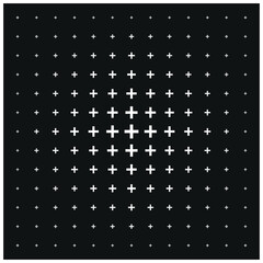 Halftone Pattern Background Texture - Halftone Effect Abstract Dotted Form