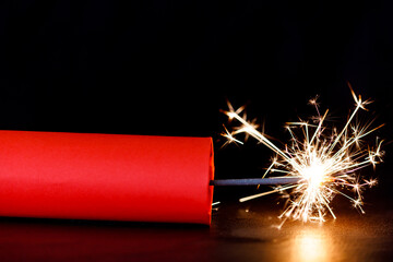 ignite the dynamite for explosions