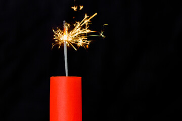 ignite the dynamite for explosions