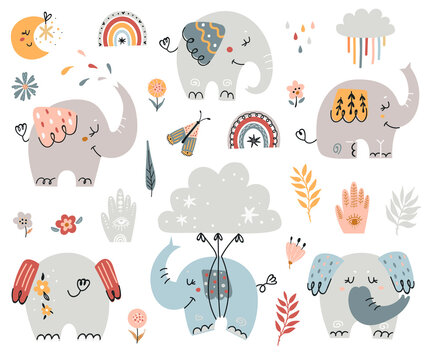 3,916 BEST Baby Elephant Clipart IMAGES, STOCK PHOTOS & VECTORS | Adobe