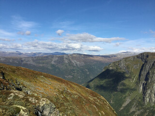 landscape in the mountains