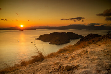 Sunrise at Padar Island Flores