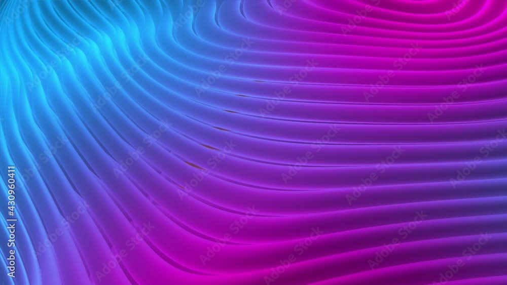 Poster abstract colored animated waves. background abstract
