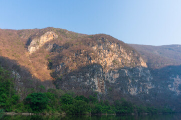 view of the mountains