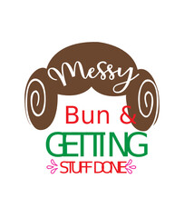 Inspired, Star Wars SVG, Cutting Machines Cameo or Cricut - Messy Bun svg, Star wars day shirt, Princess Leia svg file, Nerdy mom shirt file