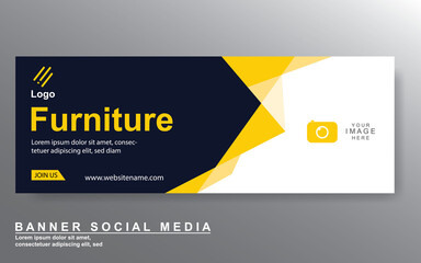 Vector abstract design web banner template. Web Design Elements - Header Design. Abstract geometric web banner template on grey background.Modern banner.