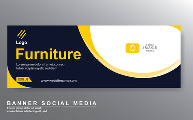 Vector abstract design web banner template. Web Design Elements - Header Design. Abstract geometric web banner template on grey background.Modern banner.