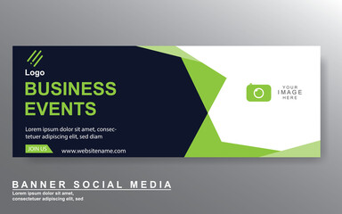 Vector abstract design web banner template. Web Design Elements - Header Design. Abstract geometric web banner template on grey background.Modern banner.