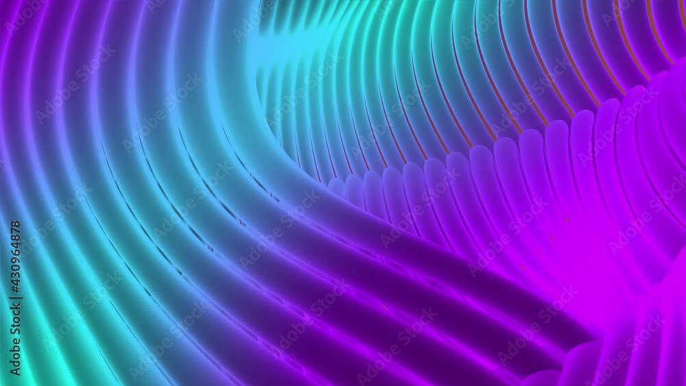 Poster abstract colored animated waves. background abstract