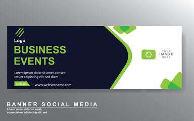 Vector abstract design web banner template. Web Design Elements - Header Design. Abstract geometric web banner template on grey background.Modern banner.