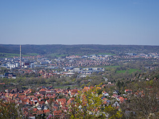 Aussicht auf Jena in Thüringen