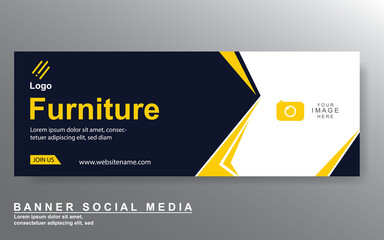 Vector abstract design web banner template. Web Design Elements - Header Design. Abstract geometric web banner template on grey background.Modern banner.