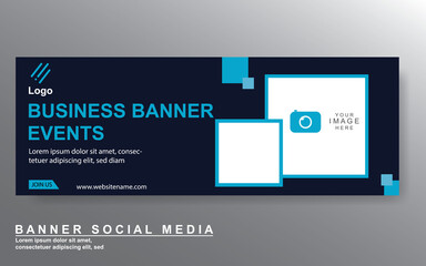 Vector abstract design web banner template. Web Design Elements - Header Design. Abstract geometric web banner template on grey background.Modern banner.