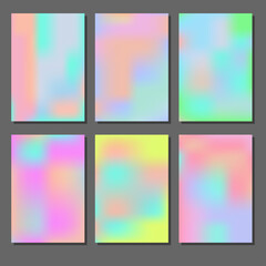 Set of holographic backgrounds