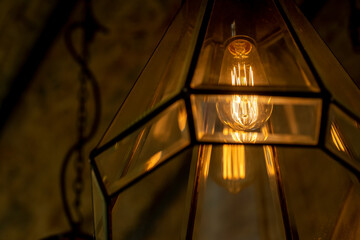 light lamp electricity hanging decorate home interior,Light bulb in modern style.