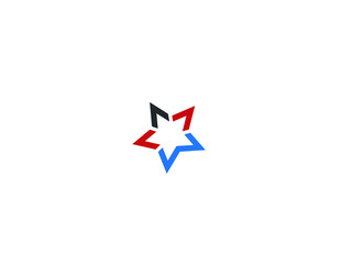 Star logo template  icon vector illustration design