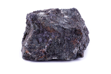 macro mineral stone apophyllite on a white background