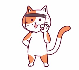 猫ちゃんのイラスト