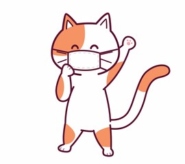 猫ちゃんのイラスト