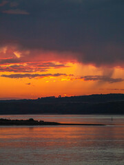 Naklejka premium Pelican Island vert