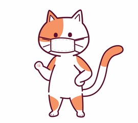 猫ちゃんのイラスト