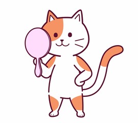 猫ちゃんのイラスト