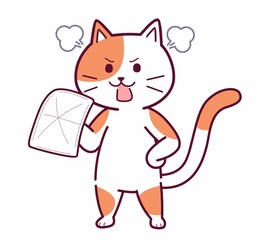 猫ちゃんのイラスト