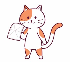 猫ちゃんのイラスト