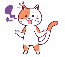 猫ちゃんのイラスト