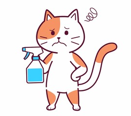 猫ちゃんのイラスト