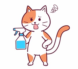 猫ちゃんのイラスト