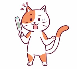 猫ちゃんのイラスト