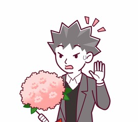 悪い雰囲気の詐欺師
